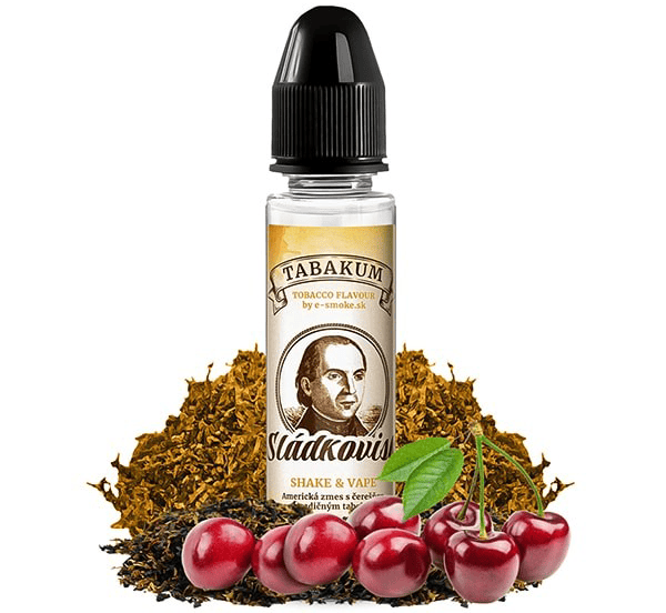 60 ml Sládkovish Tabakum – 12 ml Shake & Vape Longfill od vape shopu www.e-smoke.sk