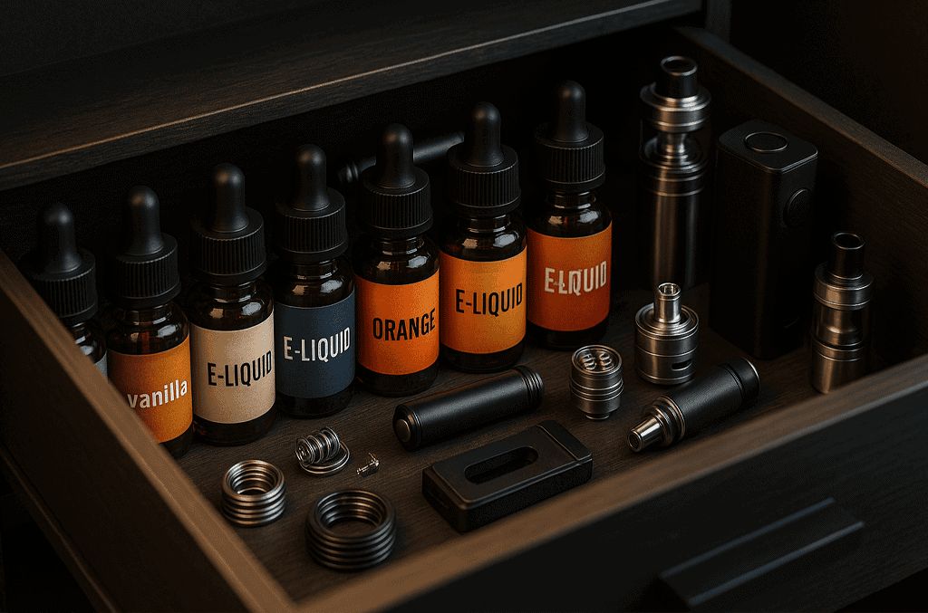 Ako správne skladovať e-liquidy? 3 trvanlivost skladovanie eliquidov 04